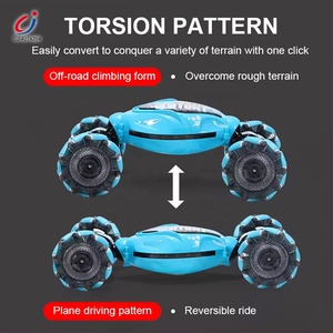 Chengji <span class=keywords><strong>pas</strong></span> <span class=keywords><strong>cher</strong></span> geste de la main 4Wd 360 degrés Rotation Rechargeable voitures jouets pour enfants avec télécommande - Product Image 4
