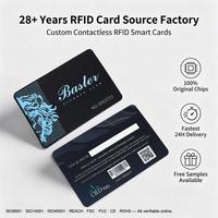 Cartes de contrôle d'accès personnalisées vierges, étanches, résistantes aux intempéries, VIP Pro, en polycarbonate PVC, NFC RFID T5577, pour les cartes de membre d'hôtel