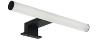 Lampes de miroir LED ABS modernes de 400mm avec finition chromée IP44 Options blanc chaud/froid Accessoire de salle de bain élégant