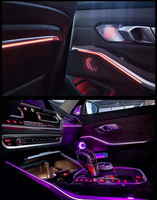 Mise à niveau de l'éclairage ambiant 10 couleurs pour BMW Série 3 G20 M340i 320d 320i 330d 330i Accessoires d'éclairage intérieur