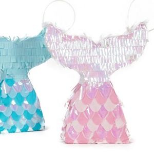 Pâques — <span class=keywords><strong>queue</strong></span> <span class=keywords><strong>de</strong></span> <span class=keywords><strong>sirène</strong></span> 6 pouces, papier pinata <span class=keywords><strong>de</strong></span> haute qualité pour anniversaire <span class=keywords><strong>de</strong></span> filles, décoration <span class=keywords><strong>de</strong></span> bougies quotidiens à thème <span class=keywords><strong>de</strong></span> fête, vente en gros - Product Image 4