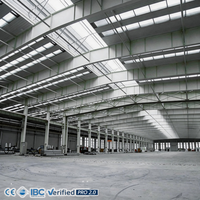 Constructeur de structures en acier, export direct d'usine à grande portée, avec normes de soudage certifiées CWB et CE