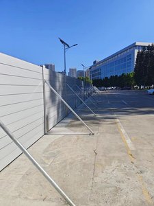 In acciaio e lega di alluminio di controllo delle acque di mantenere per la prevenzione delle inondazioni applicazione salvavita in parcheggi argini del fiume - Product Image 4