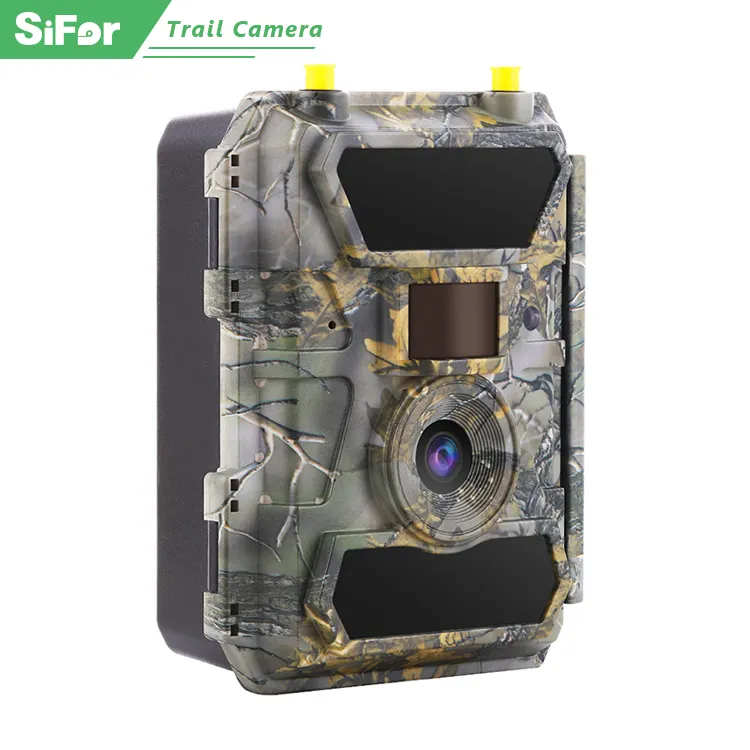 12 MP 720P Video Direncanakan 3G & Wifi SMS/Mms/Gsm/GPRS/Smtp Gsm Wireless Camera Pengintai Outdoor