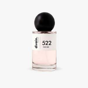 Divain 522 For Her Profumo Floreale da Donna con Delicata Fragranza di Arancia - Product Image 1