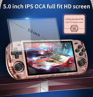 Console de jeu Powkiddy RGB10 MAX3 2024, système open source, écran 5 pouces, joystick 3D, Wi-Fi, multijoueur, batterie 5000 mAh, portable