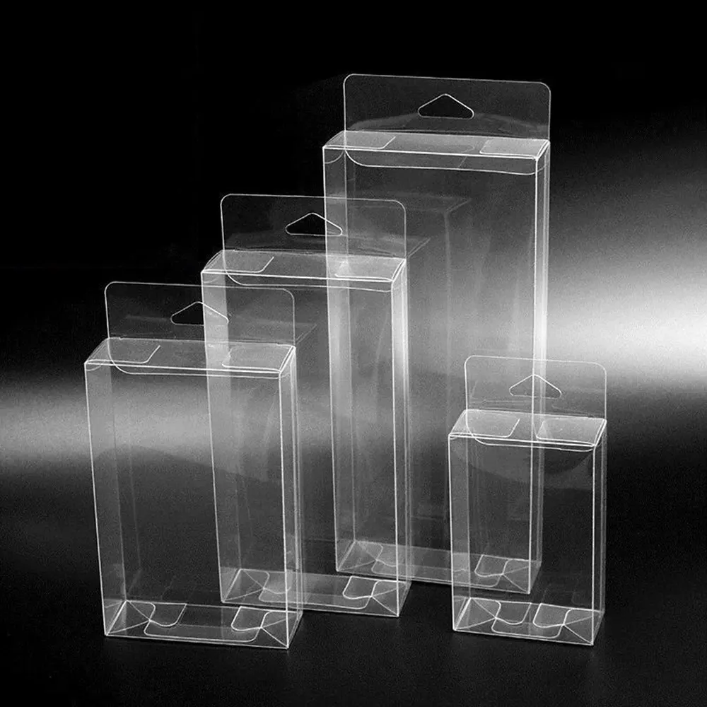 Custom Clear PVC PET Folding Plastic Display Packaging Box