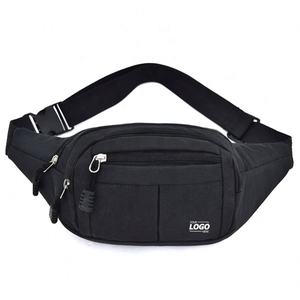 Riñonera Cruzada Moderna de Nailon Personalizada para Hombre y Mujer, Bolsa de Cintura Grande con Correa Ajustable para Correr, Caminar o Viajar - Product Image 1