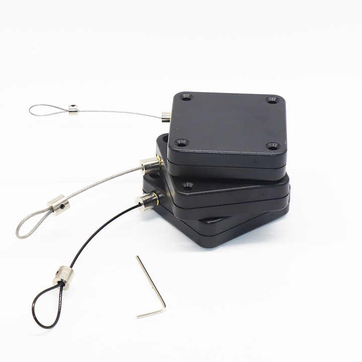 Anti Theft Pull Box - Secure with Retractable Steel Cable