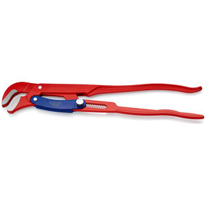 Clé à tuyaux KNIPEX 83 60 020 avec mâchoires en forme de S et réglage rapide, rouge, thermolaquée 560 mm - Product Image 2