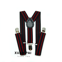 Sabuk Suspender Universal untuk bayi, seri bergaris 2.5cm, klip tali, sabuk Suspender Universal untuk anak laki-laki dan perempuan, ukuran kustom untuk musim gugur dan musim dingin