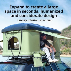 เต็นท์หลังคารถยนต์อัตโนมัติเต็มรูปแบบ สำหรับรถ SUV และรถเก๋ง ใช้ได้ทั่วไปสำหรับการตั้งแคมป์กลางแจ้ง การเดินทางด้วยรถยนต์ ป้องกันน้ำ ป้องกันความหนาวเย็น ใช้ได้ทุกฤดู สำหรับ <span class=keywords><strong>2</strong></span> คน - Product Image 4