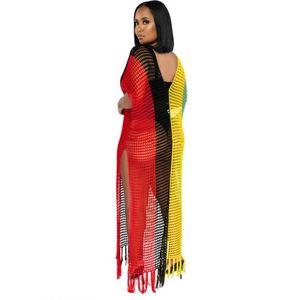 Copricapo sciarpa avvolgente con nappa gonna abito estivo <span class=keywords><strong>Sexy</strong></span> costume da bagno costume da bagno <span class=keywords><strong>taglie</strong></span> <span class=keywords><strong>forti</strong></span> rete abito da donna - Product Image 1