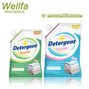 אריזת מילוי סבון שמפו מותאם אישית Doypack מפלסטיק אריזת קרם גוף קרם סטנד אפ שקית זרבובית חומר ניקוי נוזלי לכביסה - Product Image 6