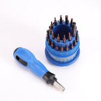 Kit de tournevis de précision 31 en 1, embouts magnétiques OEM, kit de réparation électronique professionnel, outils pour téléphone, ordinateur portable, PC, montre, bricolage