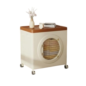 Organizador de Ropa Plegable de Gran Capacidad con Tapa Abatible, Caja de Almacenamiento Plegable para Ropa/Ropa de Cama con Ruedas Universales - Product Image 1