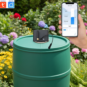 TLC2508-Wifi Intelligenter Solarbetriebener Füllstandsensor Drahtloser Ultraschall-Wassertank-Füllstandmesser mit Hoch-Niedrig-Alarm - Product Image 1