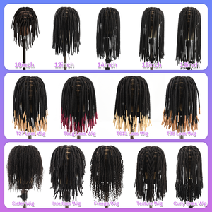 วิกผมแท้แท้สำหรับผู้หญิงผิวดำช่อผมแท้แบบเต็มเป็นลูกไม้ฐานไมโครอินเตอร์ล็อค - Product Image 5