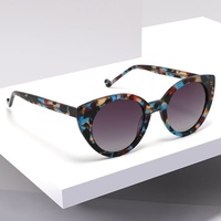 Lunettes de soleil œil-de-chat en acétate pour femme MS 8834 – Branches simples, finition soignée, artisanat supérieur, luxueuses et élégantes