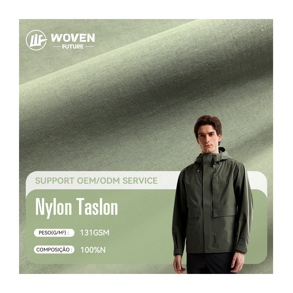 Shaoxing Woven Future 131gsm High Quality100 Nylon Fabric Breathable Water Resistant 228T NYLON TASLON Fabric
