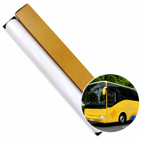 Rouleau de Vinyle Autocollant Blanc Amovible à la Colle, Garantie 1 An, pour Revêtement de Voiture, Matériaux Publicitaires Graphiques pour Véhicules - Vente en Gros