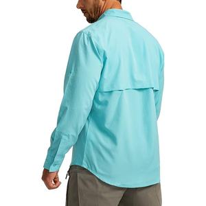 Camisas de Pesca de Secado Rápido al por Mayor con Ventilación para Hombre, Protección UV UPF50 - Product Image 3