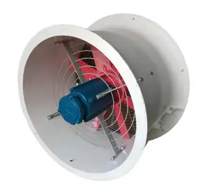Ventilador axial a prueba de explosiones, de ventilación industrial de bajo ruido BT35-11-4, 4,5, 5, 5,6, #
