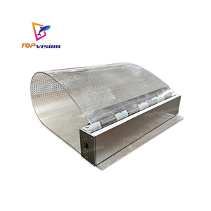 TOPvision Flexible Adhesive LED Transparent Film Screen <b>Display</b> Glass Advertising Video <b>Wall</b> P4,4-8,6,8,10,1616-32,20-60,32 P2 P - Product Image 1