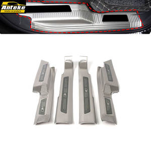 Accesorios exteriores cromados de acero inoxidable automotriz OEM para <span class=keywords><strong>2022</strong></span> <span class=keywords><strong>Audi</strong></span> <span class=keywords><strong>Q6</strong></span> Tira de alféizar de puerta - Product Image 1