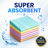 Chiffon de nettoyage de cuisine non tissé aiguilleté super absorbant, respirant, écologique, haute résistance, sans peluches, pour usage quotidien