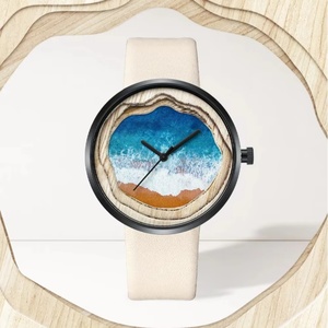 นาฬิกาข้อมือแฟชั่นเรียบง่ายสำหรับผู้หญิง Mark Fairwhale รุ่น FW-5480 กันน้ำ หน้าปัดลายท้องฟ้าประดับดาว นาฬิกาควอตซ์สำหรับผู้ชาย Relojes Para Damas - Product Image 3