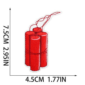 بيع بالجملة عالية الجودة الولايات المتحدة الأمريكية ، قبعة موضوع ، صياد الصبار ، تصميم الحديد على بقع التطريز لطيف للغطاء - Product Image 3