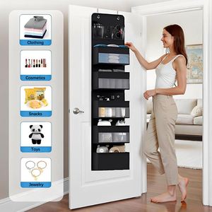 Wardrobe <b>Storage</b> <b>Rack</b> with Multi-Tier, Multi-Pocket, High-Capacity <b>Storage</b> Bags, Removable Hanging Fabric Bags - Product Image 3
