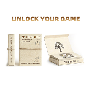 Cartes d'affirmation personnalisées, gaufrage à chaud, certifiées CE, pelliculage brillant, pour le bien-être émotionnel, l'équilibre, les soins personnels, format voyage - Product Image 2