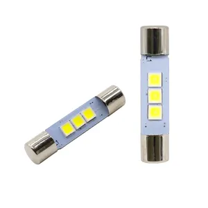 Car led book reading lamp lights accessories with a high flasher prevention resistor