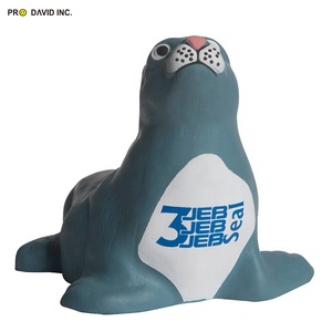 New Style Custom Promotional PU Seal Stress Toy for Promotion Stress <b>Ball</b> - Product Image 6