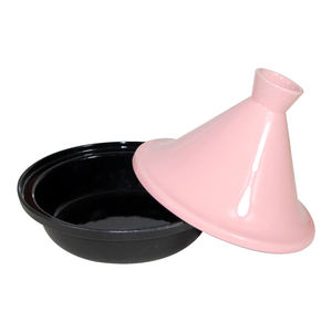 <span class=keywords><strong>Tajine</strong></span> <span class=keywords><strong>en</strong></span> <span class=keywords><strong>fonte</strong></span> émaillée de 26 cm avec couvercle <span class=keywords><strong>en</strong></span> céramique, <span class=keywords><strong>plat</strong></span> marocain, ensemble de cuisson, fond <span class=keywords><strong>à</strong></span> induction - Product Image 6