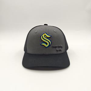 Gorra Trucker Clásica de 6 Paneles con Diseño Herringbone, Estilo Y2K, Hip Hop, Bicolor, Precurvada, de Alta Calidad, con Logotipo Personalizado - Product Image 6