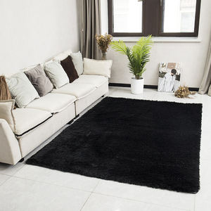 Tappeti ispessiti di pelliccia rossa di alta qualità per soggiorno, di lusso di grandi dimensioni per pavimenti arruffati tappeti per la casa decorazione della camera da letto - Product Image 5