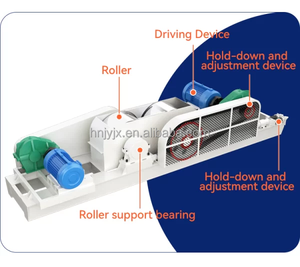 Advanced Double <span class=keywords><strong>Roll</strong></span> <span class=keywords><strong>Crusher</strong></span> zum Zerkleinern von Salzen Bzuxit Baryt Granit Quarz Schiefer Kiesel in der Bergbau industrie zum Verkauf - Product Image 4