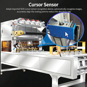 Máquina de Sellado Neumática Inteligente con Panel de Control PLC y Posicionamiento SICK para Todas las Aplicaciones Industriales y Comerciales - Product Image 4