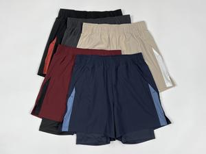 RUIQUWIN Short de basketball pour homme à taille élastique, séchage rapide, color block, respirant, en tissu peigné, idéal pour la gym, le cyclisme et les voyages – Meilleures ventes - Product Image 3
