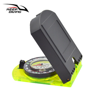 เข็มทิศมัลติฟังก์ชั่นสำหรับดำน้ำ DC 363 เครื่องมือนำทางเดินป่ากันน้ำ แบบพกพาทำจากพลาสติก - Product Image 5