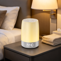 Mesin Suara Tidur Pintar 32 Suara Alam Putih Lampu Malam RGB Speaker Jam Digital Kontrol Jarak Jauh APP