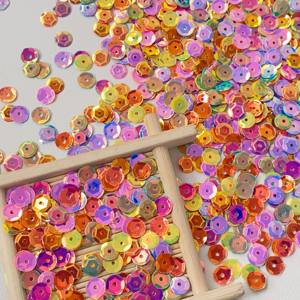 Scintillante paillettes rotonde artigianato <span class=keywords><strong>Confetti</strong></span> Glitter per capi donna accessori abbellimento - Product Image 4