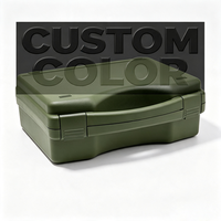 U-A013 Boîte de transport simple en plastique PP de 10 pouces, étui rigide personnalisé OEM pour petit équipement avec insert en mousse antichoc