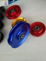 Polea de Repuesto de Material Plástico de Alta Calidad Personalizada de Fábrica para Cable, Polea para Cable de Acero para Gimnasio