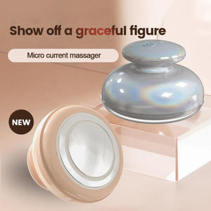 Máquina de mano para esculpir el cuerpo Quemador de grasa Dispositivo de belleza facial Masajeador Celulitis Calentado Cuerpo galvánico Masaje de alta frecuencia - Product Image 4