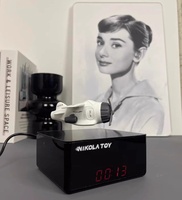 BETTER Creative Maglev - Adorno de Escritorio con Forma de Avión Retro, Levitación Magnética, Decoración de Escritorio con Avión