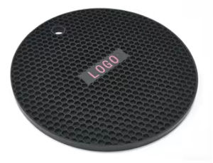 Ustensile de <span class=keywords><strong>cuisine</strong></span> rond contemporain résistant à la chaleur en caoutchouc nid d'abeille, sous-plat pour casserole chaude - Product Image 6